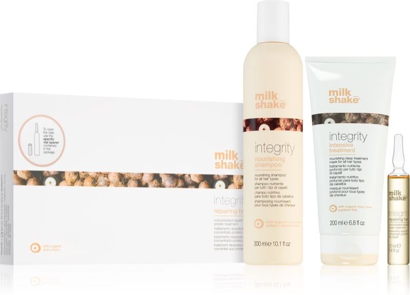 milk_shake® Three pack Integrity Treatment ensemble pour cheveux abîmés