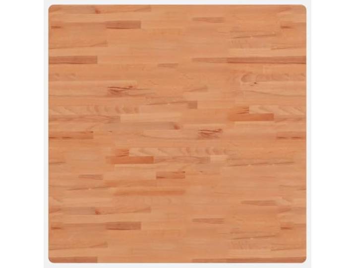 Makastle Tischplatte Arbeitsplatte Schreibtischplatte 90x90x2.5 cm Quadratisch Massivholz Buche