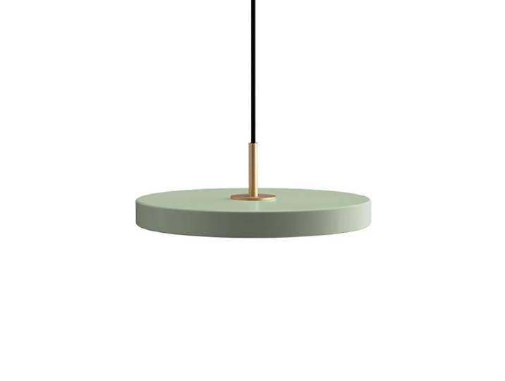 UMAGE - Asteria Mini LED-Pendelleuchte, Messing / olive