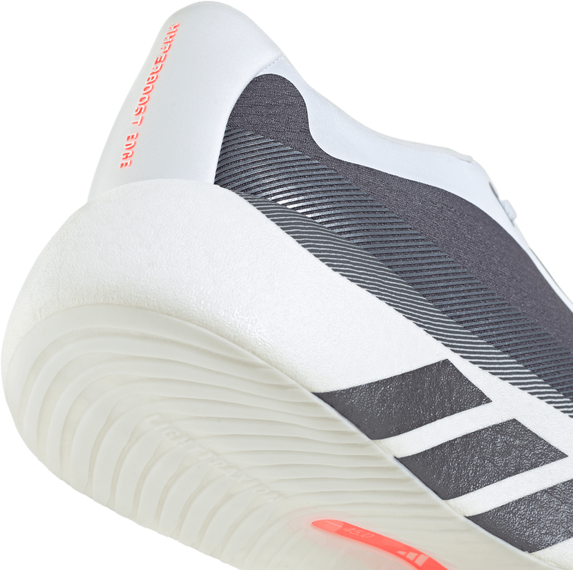 Adidas Hyperboost Edge Herren Laufschuhe Ftwr White/Aurora Onix/Solar Turbo 40 2/3