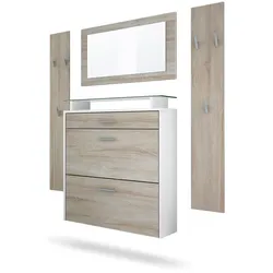 GARDEROBE Malea Front in Eiche sägerau