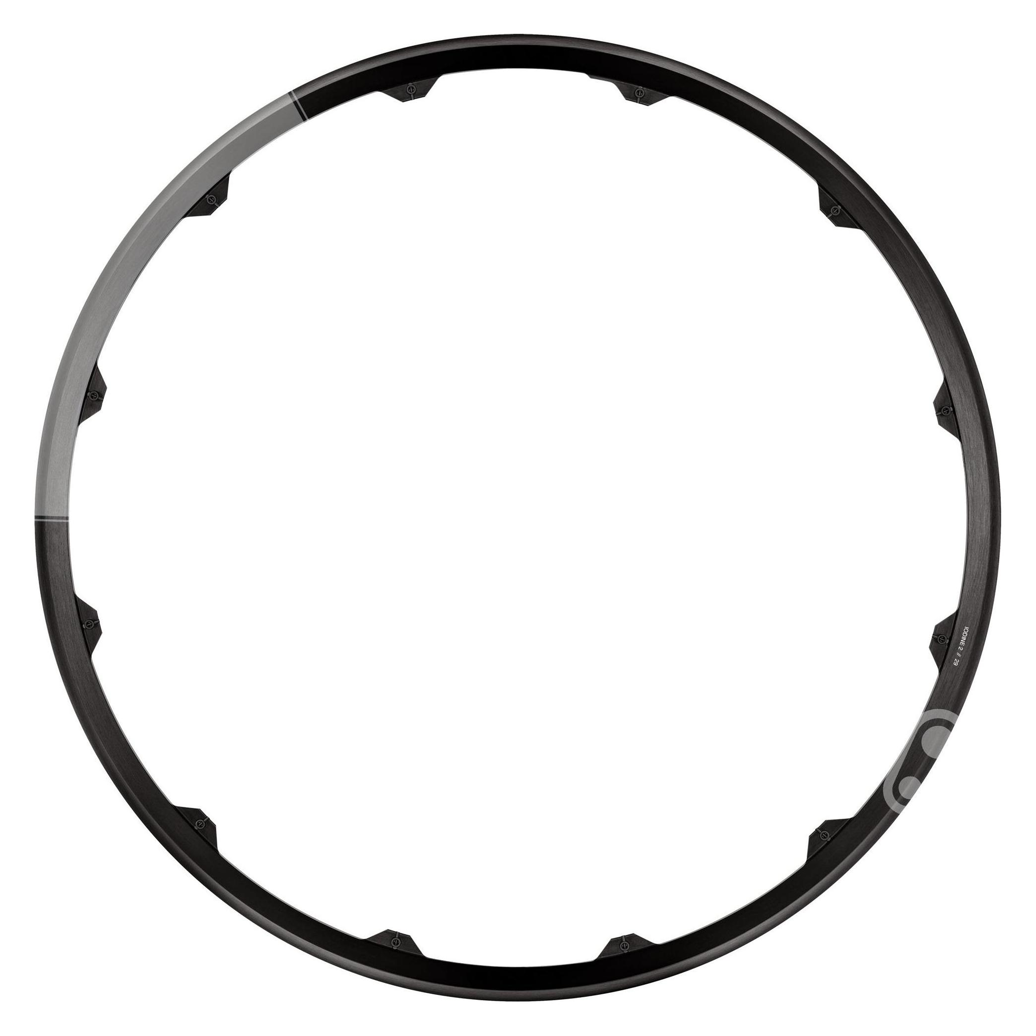 Crankbrothers Wheel Rim Felge, 27.5", Iodine, Level 2, 28mm, black/silver (27.50") (40085297)