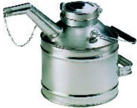 Bidon de réserve d'huile tôle blanche capacité 5 l PRESSOL (08 042)