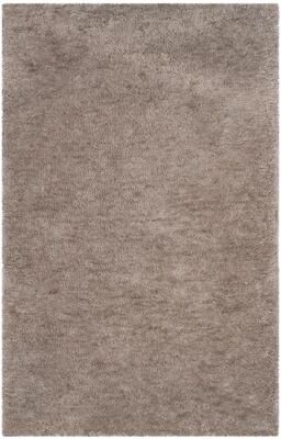 SAFAVIEH Handmade Sheep Shag Emmeline Solid Polyester Rug