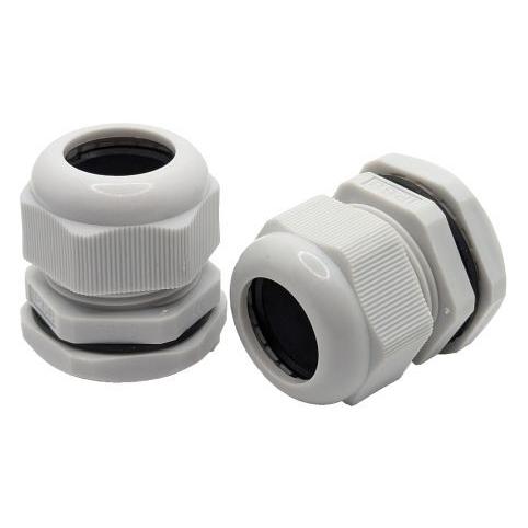 Tecline Kabelverschraubungen PG29, IP68, grau, VPE: 10 Stück (PG-29-GR)
