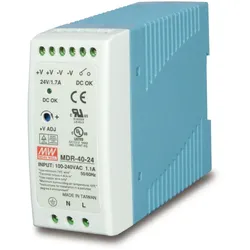 PLANET Industrial Din-Rail Power Supply 40W, 24V DC Single Output, -10 ~ 60 degrees C