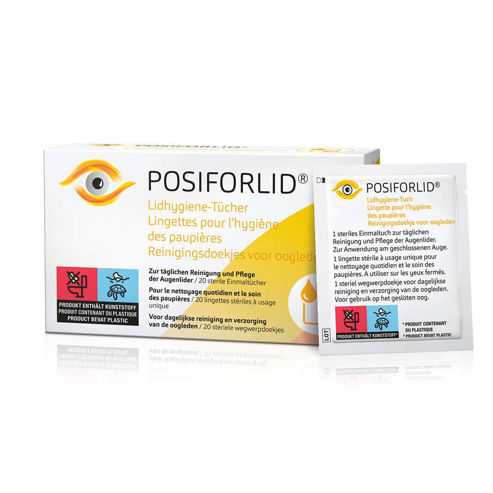 Posiforlid LID HYG TUE 20 Pk Tücher