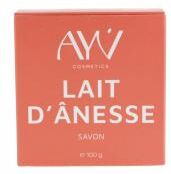 AYV Cosmetics Lait d'Ânesse Savon Exfoliant 100 g - Pain