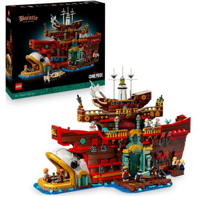 Konstruktionsspielsteine LEGO "Baratié, das Schwimmende Restaurant (75640), LEGO One Piece", braun (bunt), Spielbausteine, Kinder, Kunststoff, Made in Europe