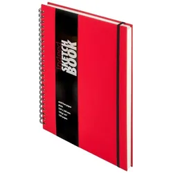 Antrax, Heft + Block, Skizzenbuch A4 + Rot (A4)