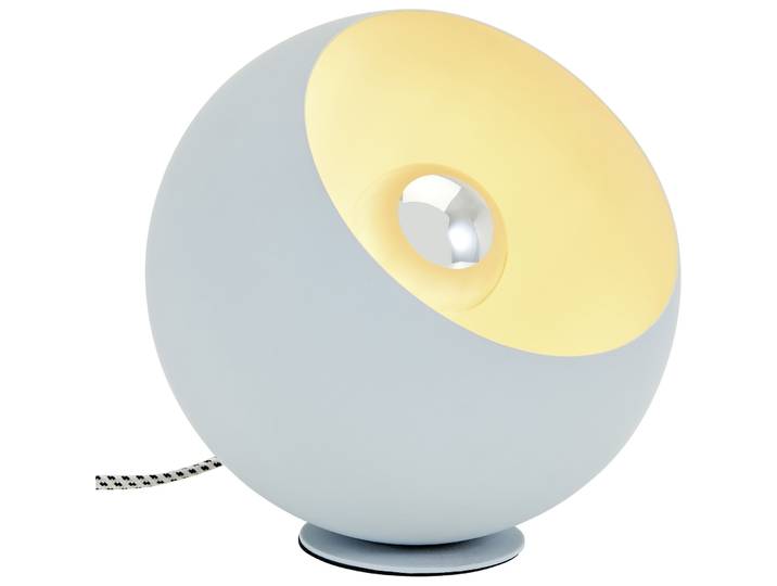 Tischlampe Kaja hellblau Metall H 20 cm - Tischlampe