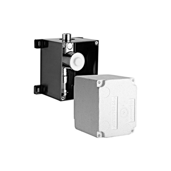 Schell Urinal Rohbauset Compact II 011930099 für mechanische und elektronische Auslösung