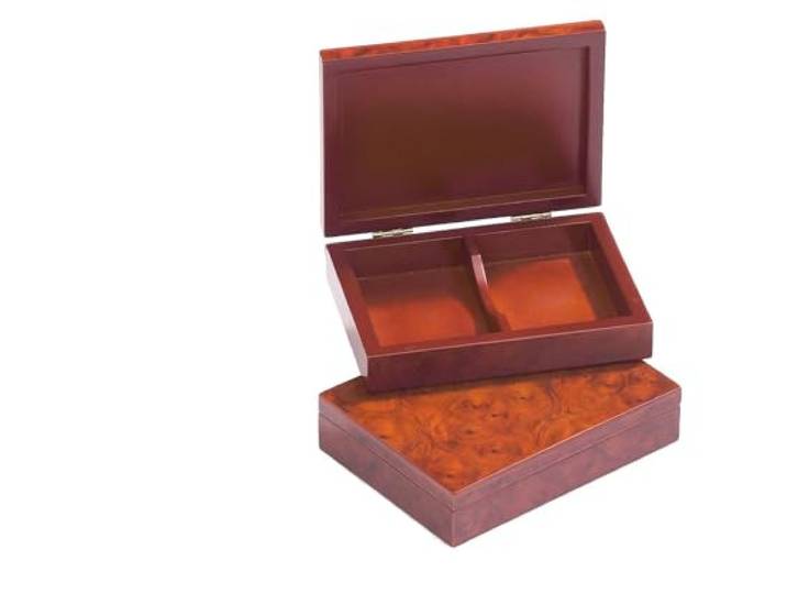 Philos houten opberg box voor speelkaarten