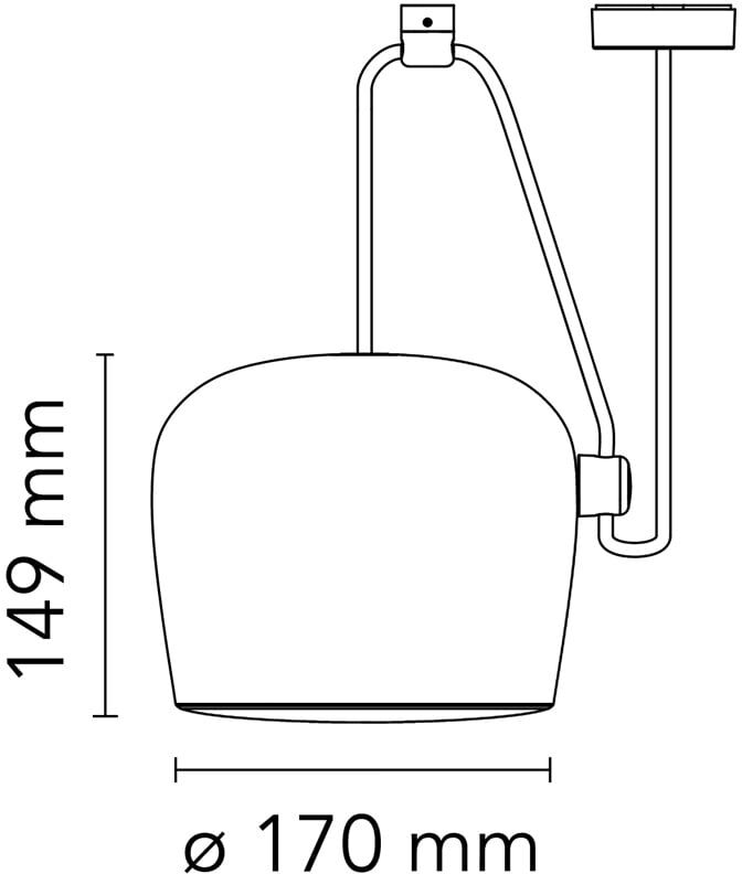 Flos Aim Small Pendelleuchte (weiß) weiß