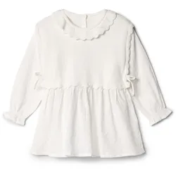Tchibo - Kinder-Kleid - Mädchen - Gr. 98/104 - weiß