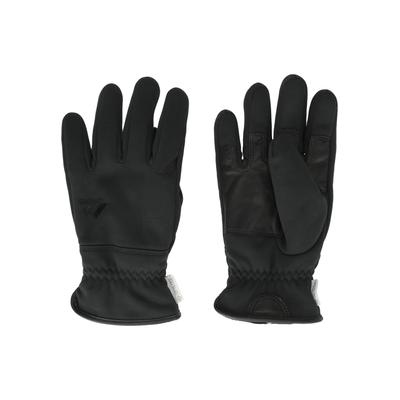 Skihandschuhe ZANIER "Adventure", Damen, Gr. 9.5, schwarz, 100% Polyester, Handschuhe, mit funktionaler Windblock-Membran