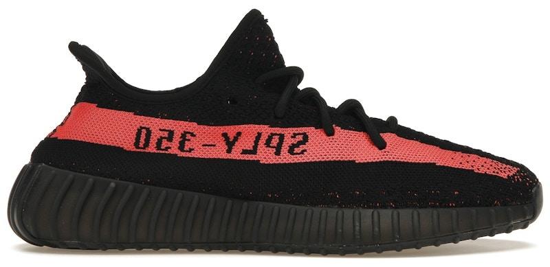 adidas Yeezy Boost 350 V2 Core Black Red - EU 46