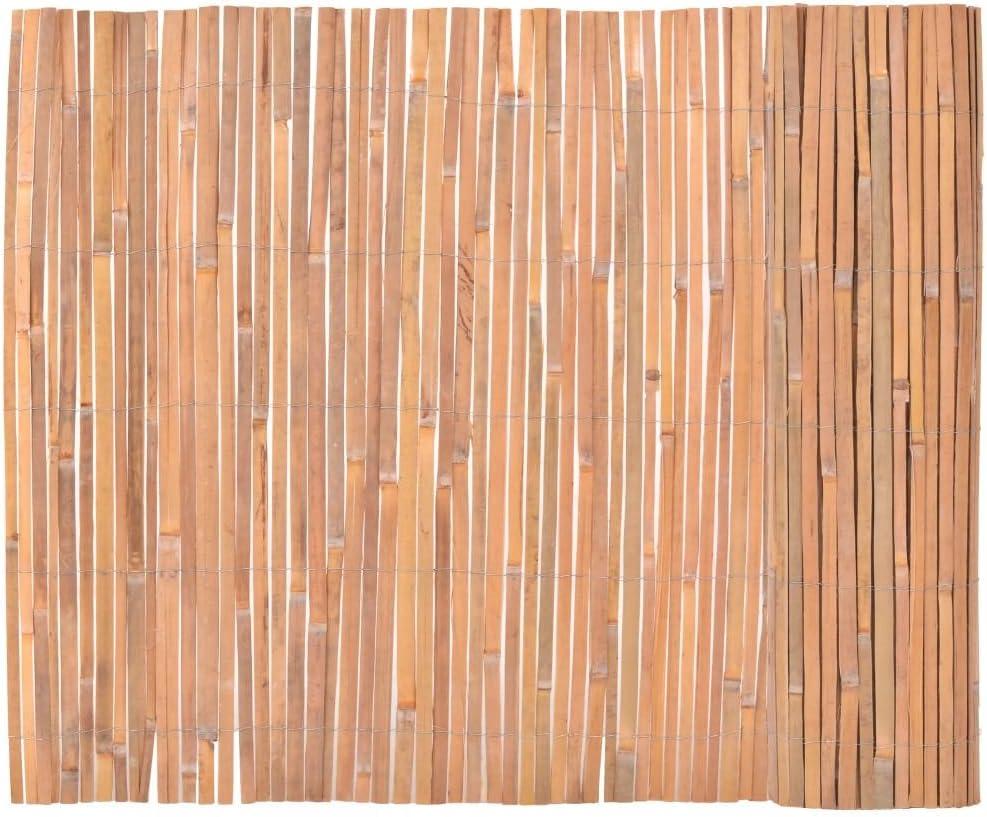 Bambusmatte als Sichtschutz, 100×400 cm