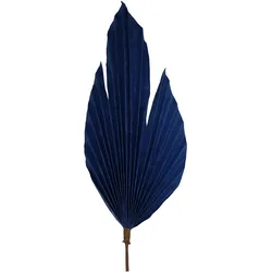 Kunstzweig LEAF blau (H 86 cm) - H 86 cm