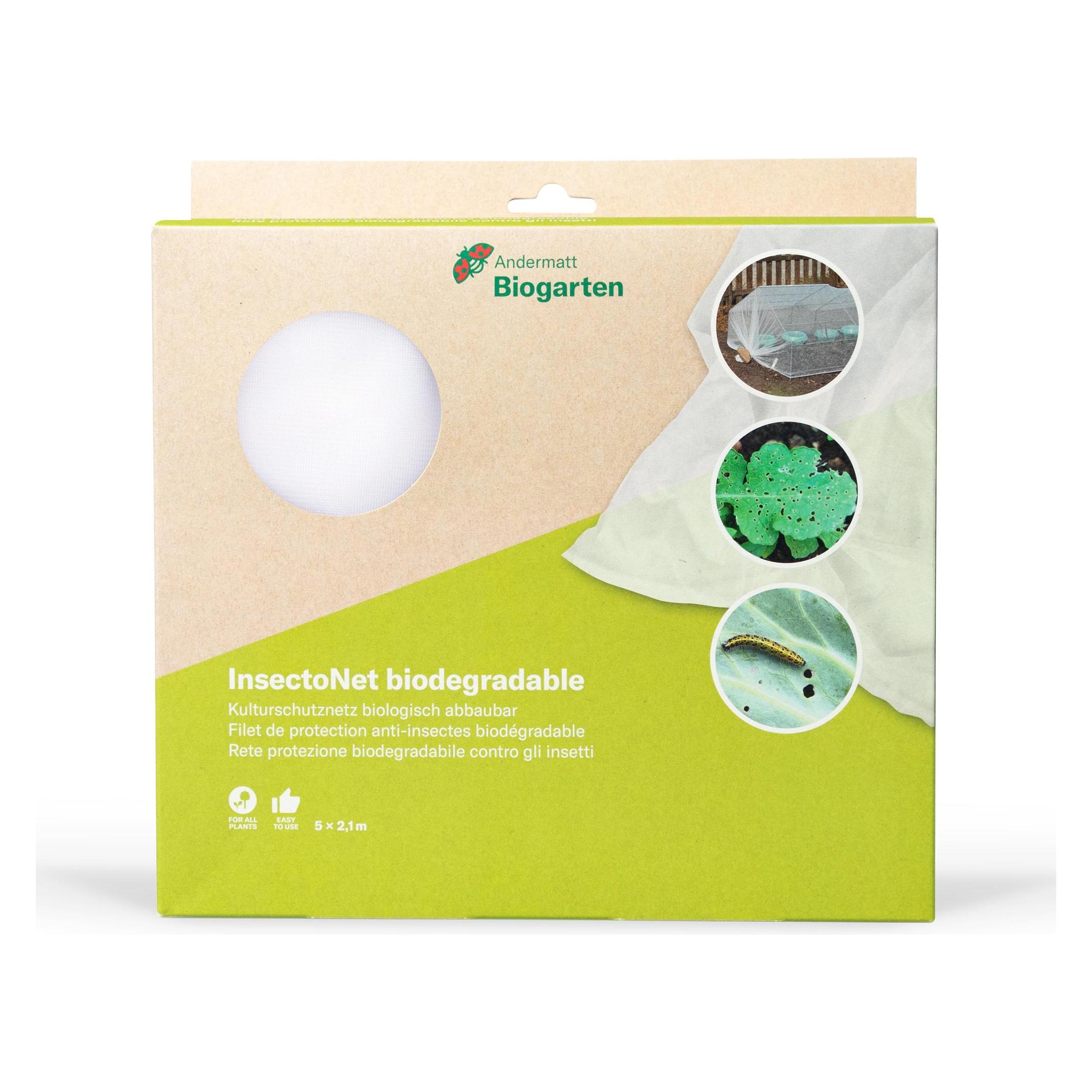 Andermatt Biogarten InsectoNet 5x2.1m PLA aus Bioplastik (1 Stk) (6980G)