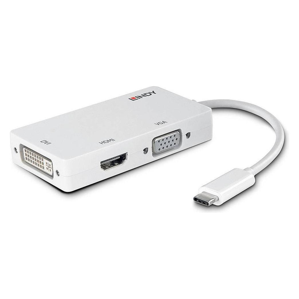 Lindy USB 3.1 Typ C zu (DVI, VGA) (43273)