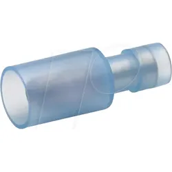 KLAUKE 1030V - Vollisolierte Rundstecker 1,5 - 2,5 mm2, Ø 5 mm, blau