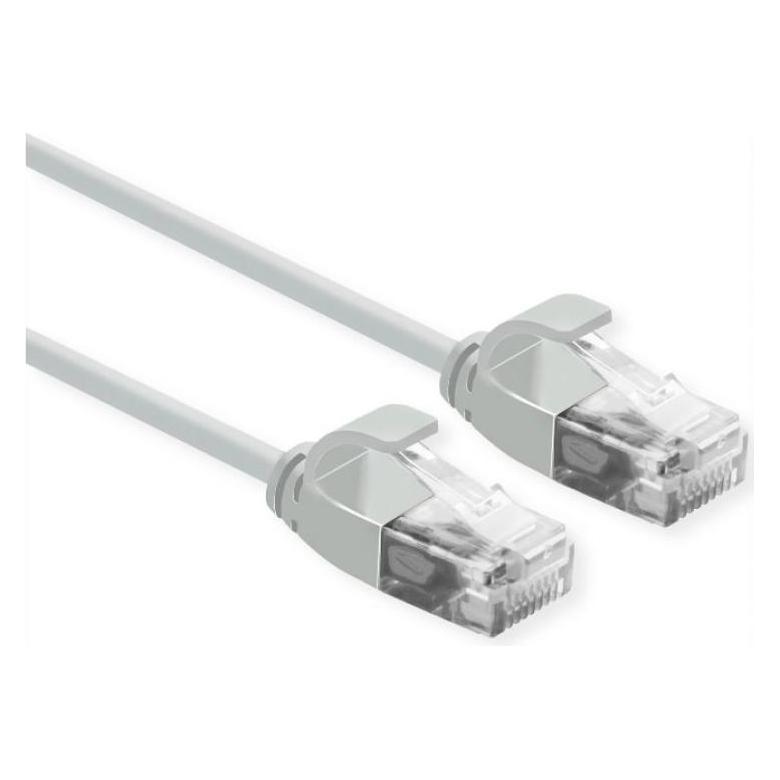 Roline Cavo Rete Utp Cat.6a 2mt Slim Grey No Schermato Per Data Center (UTP, CAT6a, 2 m) (21.15.3905)