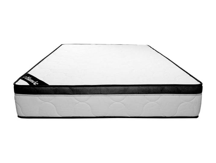 Matelas classique polyester blanc 160 x 200
