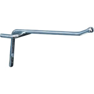 Küpper Werkzeughalter 72000, Set aus 2 Größen, für Lochwand, mit schrägem Hakenende 45°, aus Metall, 12-teilig, 6 Stück