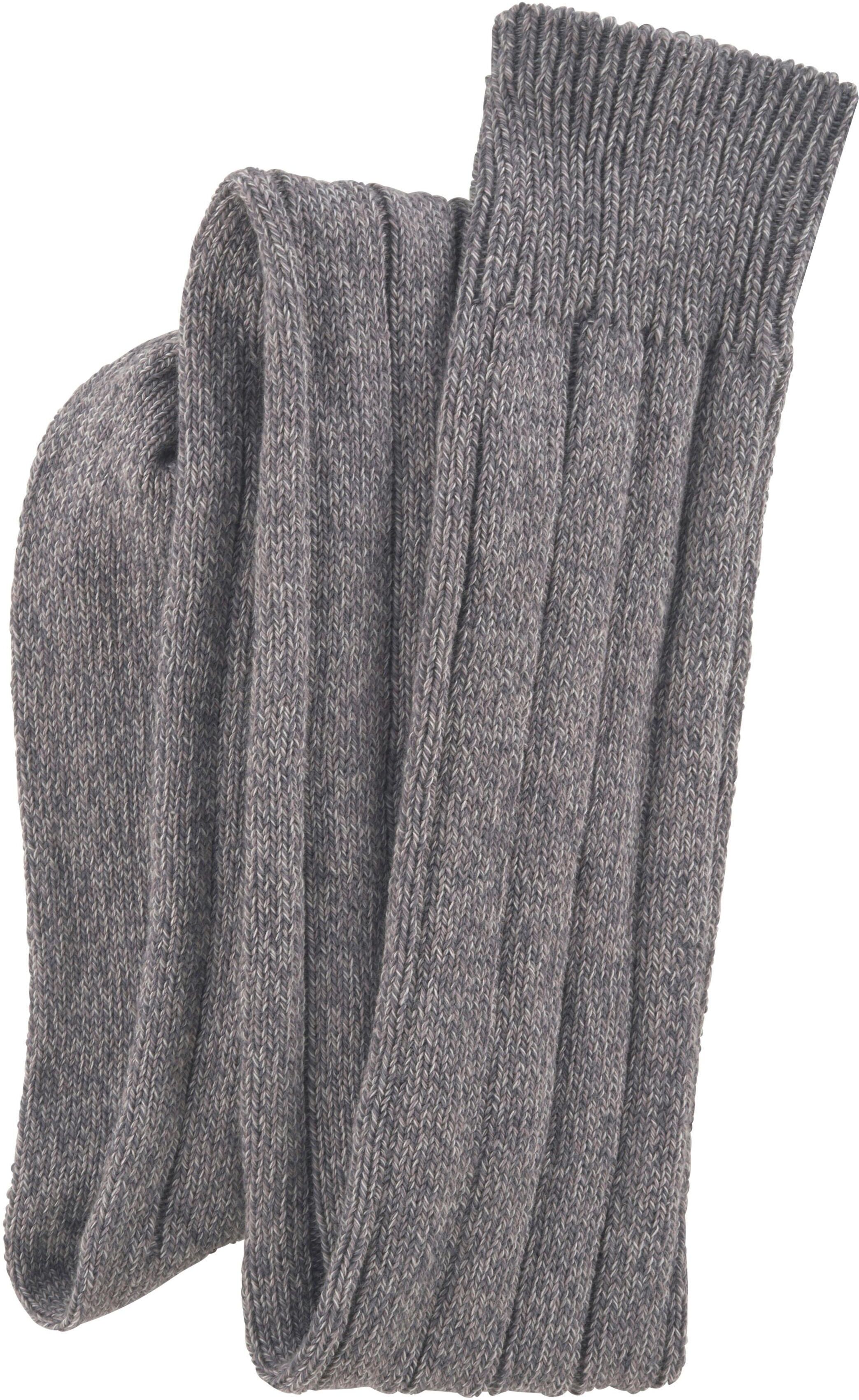 Overknees LAVANA, Damen, Gr. 39-42, Sockengrösse, schwarz (schwarz, meliert, grau, meliert), Baumwolle, Elasthan, Polyamid, meliert, elastisch, Socken Overknees, in Melangequalität schwarz, meliert, grau, meliert 39-42, Sockengrösse