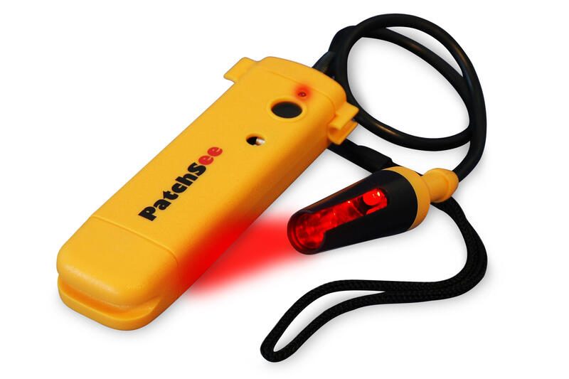 Patchsee Leuchtwerkzeug PRO-PatchLight, rot PK-L-RO-PRO-PL