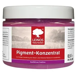 Leinos Pigment-Konzentrat 668 Ultramarin-Rot - 0,5 l Glas