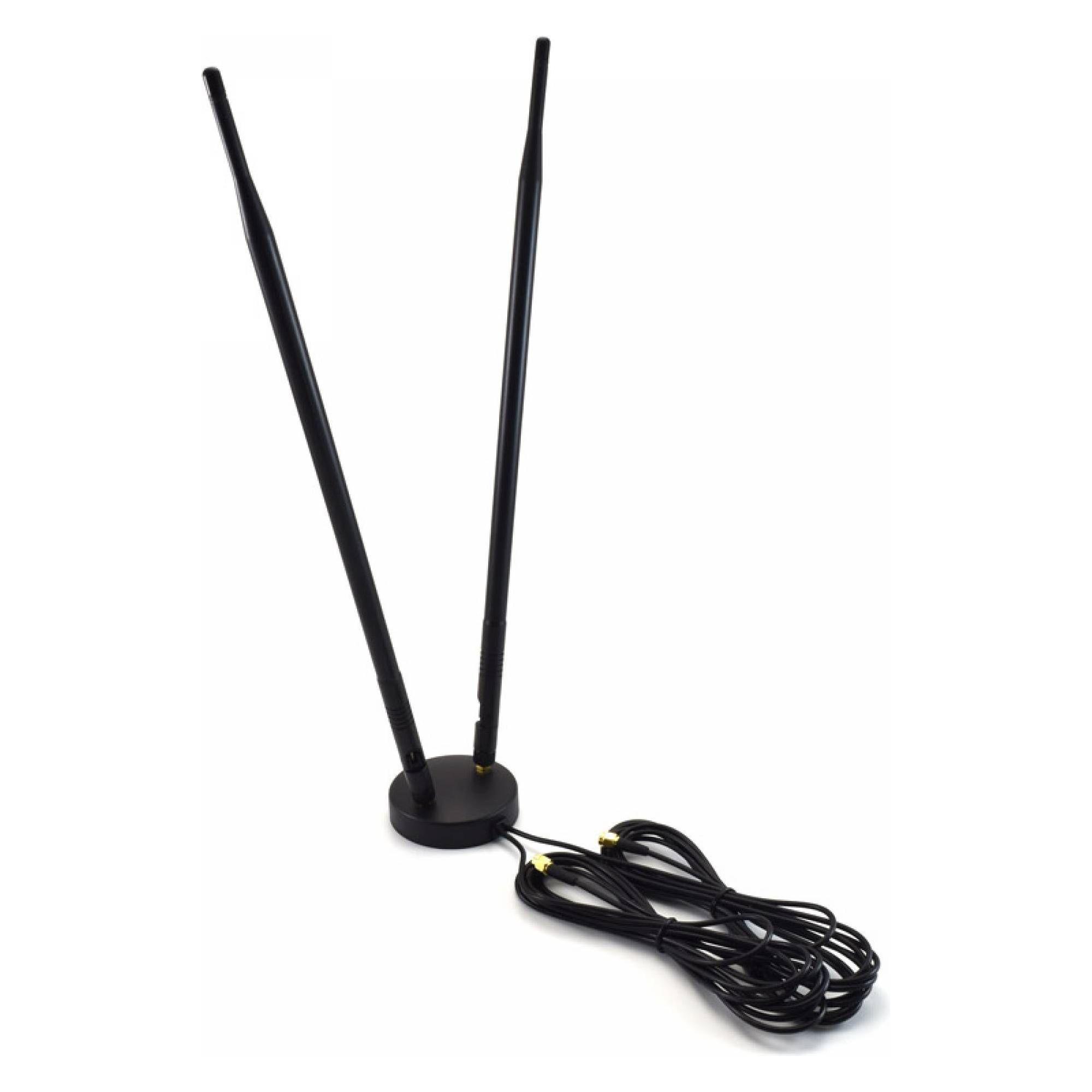 OEM /4G LTE 9dBi Indoor Dual Omni Antenna SMA Male LTE-9IN-SMAM (4G) (LTE-9IN-SMAM)