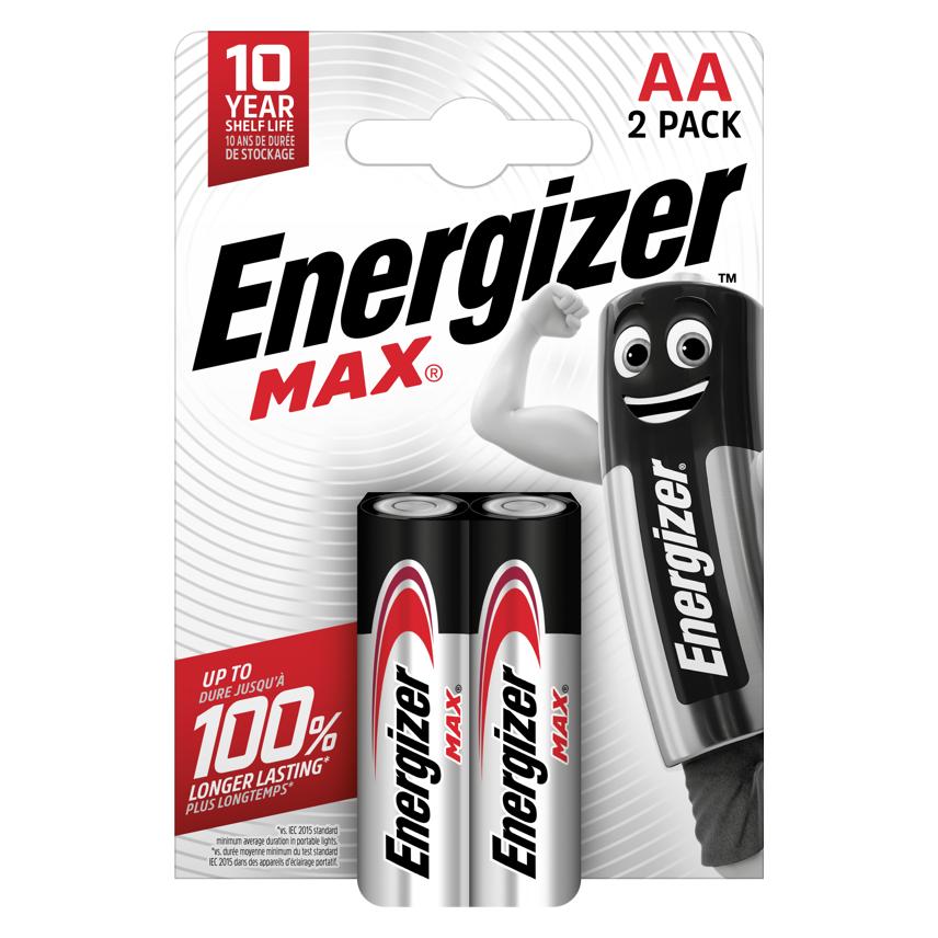 Energizer Max AA 2-pack (2 Stk., AA) (118 891)