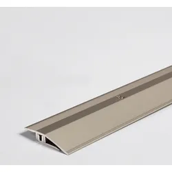 Parador Leisten Anpassungsprofil Edelstahl Aluminium für Elastische Bodenbeläge ab 4 - 9 mm 1000x11x45 mm