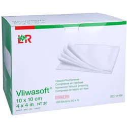 Vliwasoft Vlieskompressen Steril 10x10 c 50X2 St