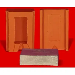 Zinn Giessform Barren 1er - Silikonform hitzebeständig - benötigt ca. 130g Reinzinn