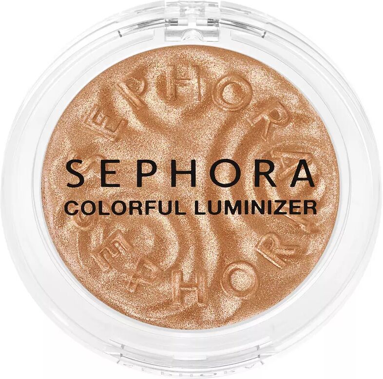 SEPHORA - Colorful Luminizer - Highlighter-Puder für das Gesicht, 3.5 g,  Glitzy Gold