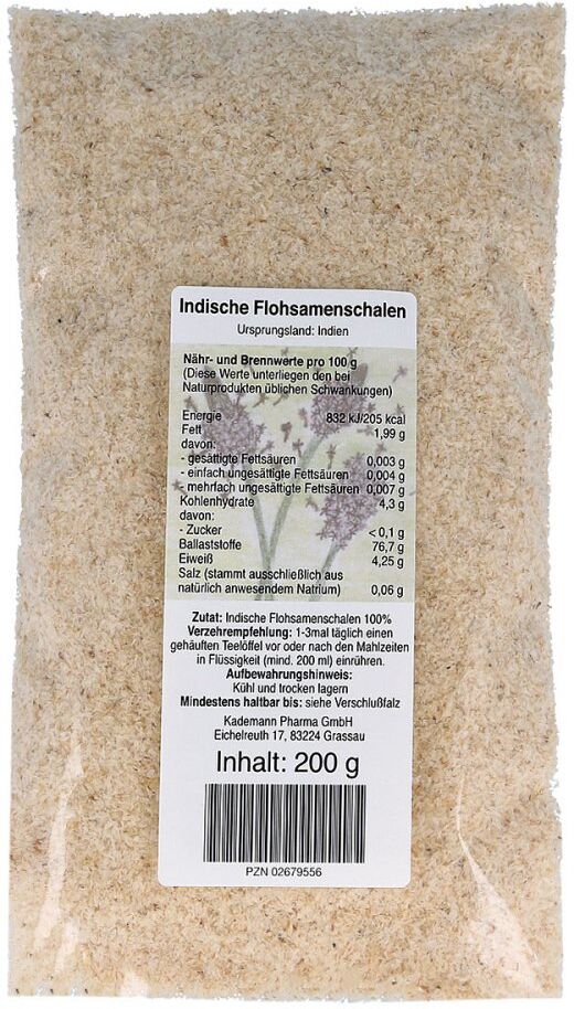Indische Flohsamenschalen 200g