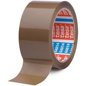 Tesa Packband 64014, PP, braun, 50mm x 66m, leise abrollbar