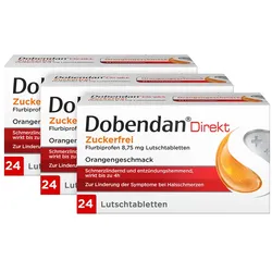 DOBENDAN Direkt Lutschtabl. Dreierpack 3X24 St