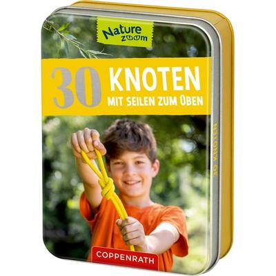 30 Knoten mit Seilen zum Üben, Gebundene Ausgabe von Barbara Wernsing, Coppenrath, 978-3-649-65235-9