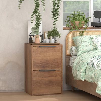Kodotan sofa "24""H 2-Drawer Vertical File Cabinet, Filing Cabinet with Full-Extension Drawers and Hanging Rails for Letter-Size Files"
