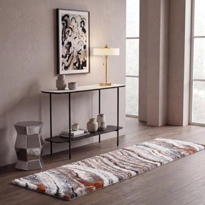 SAFAVIEH Cyrus Shag Avon Modern Abstract Rug