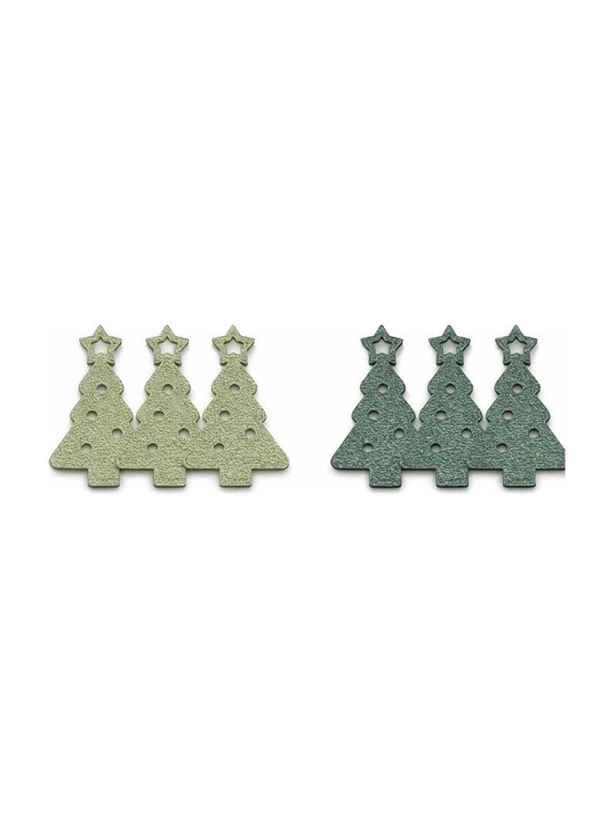 Mumi3D Geschenkdeko Tannenbäume - 6 Stk