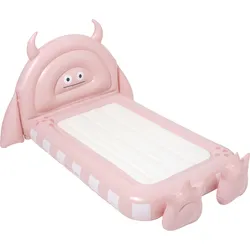 Monster aufblasbare Matratze für Kinder, rosa