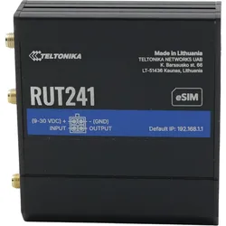 Teltonika RUT241 eSIM, Router, Schwarz