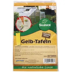 Silence Gelbtafeln groß - 6 Stück