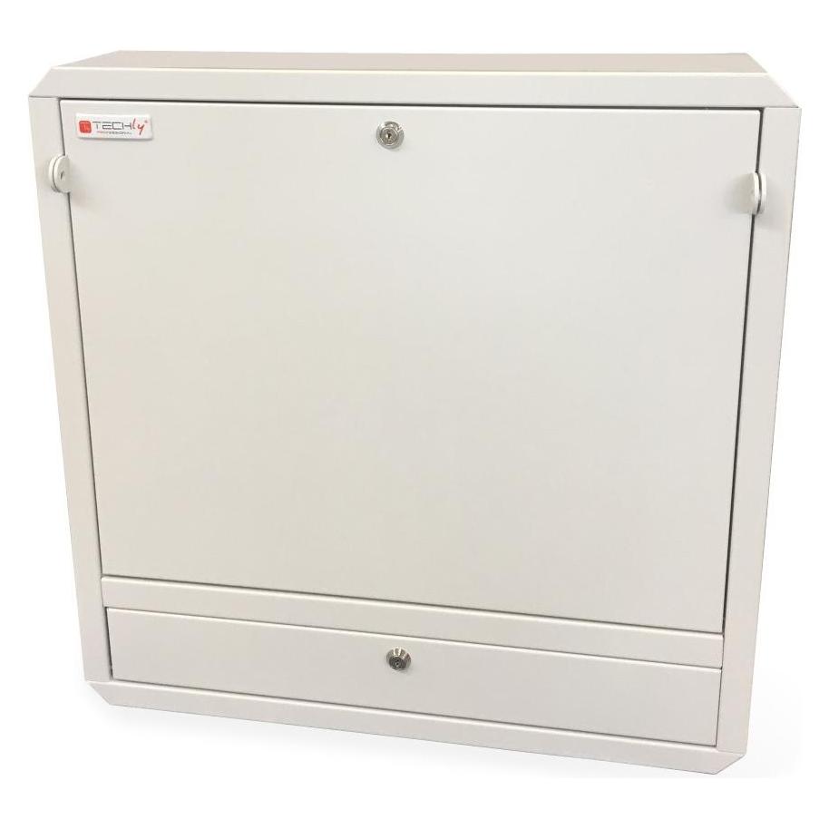 Techly Wandmontierter Sicherheitsschrank Für 19-Zoll-Notebook (10157)