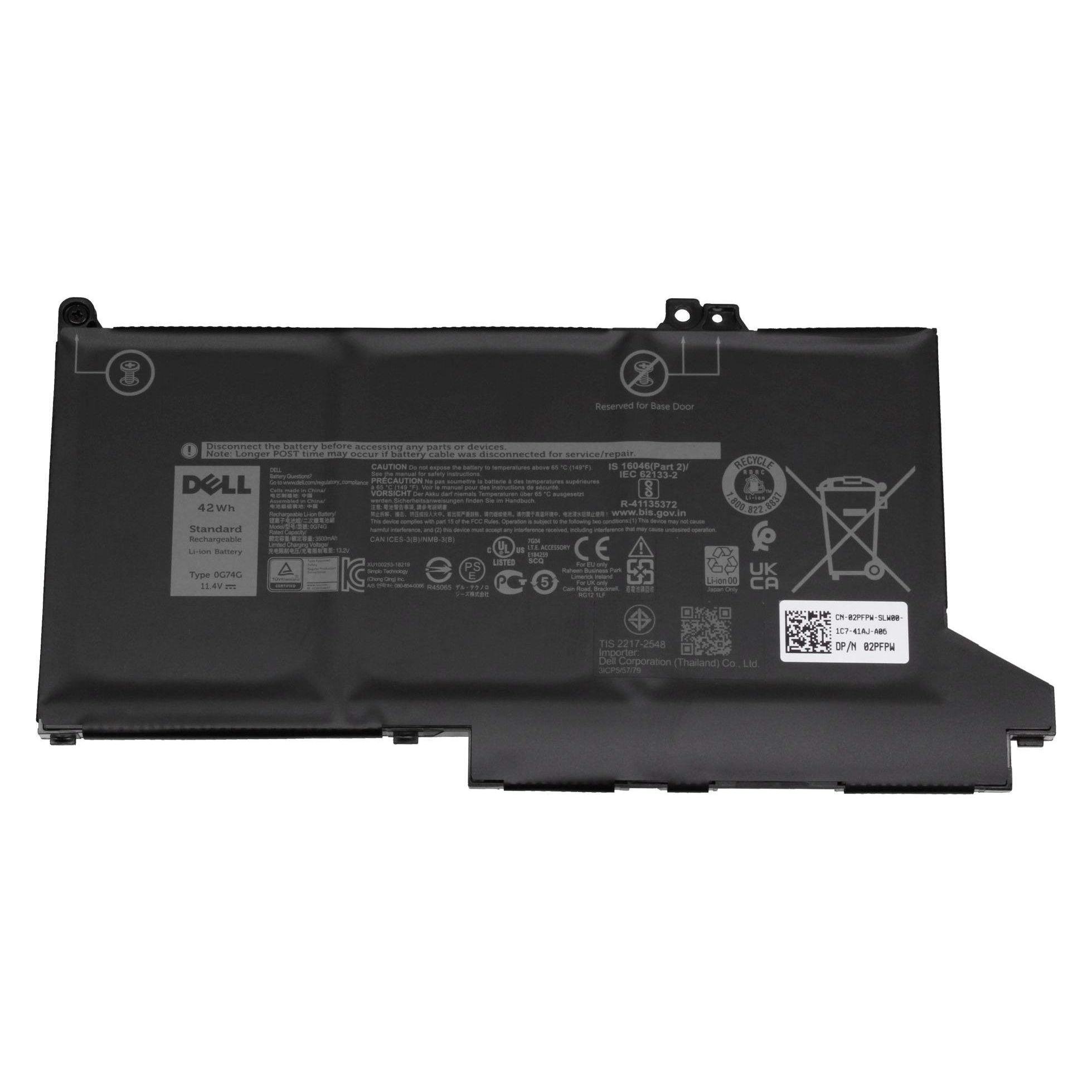 Dell 42Wh Lithium-Ion battery for (3684 mAh) (451-BCMD)